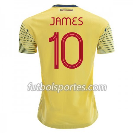 Camisetas Colombia James Rodriguez 10 Primera Equipacion Copa América 2019